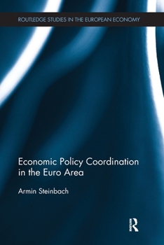 Paperback Economic Policy Coordination in the Euro Area Book