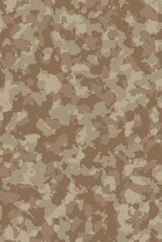 Brown Camoflauge Journal: Camoflauge Notebook (Small Journal 6 X 9) (150 Blank Lined Pages, Soft Cover) (Diary, Notebook)
