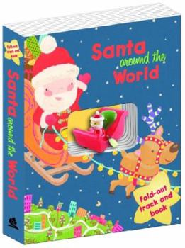 Board book Santa's Sleigh Book and Track - Santa Around the World Book