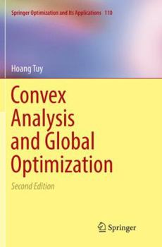 Paperback Convex Analysis and Global Optimization Book