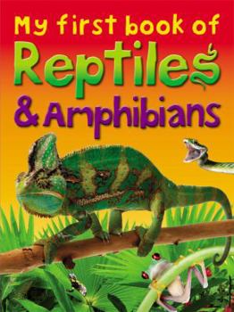Paperback My First Book of Reptiles & Amphibians Book
