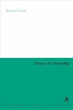 Paperback Essays on Citizenship Book