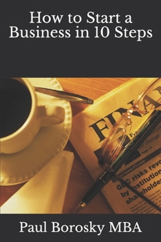 Paperback How to Start a Business in 10 Steps Book