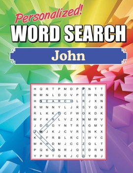 Paperback John Word Search: Large Print Word Find Puzzles Book