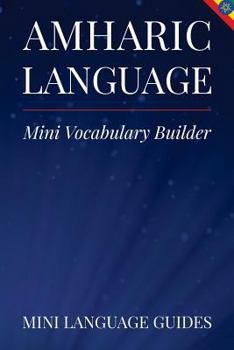 Paperback Amharic Language Mini Vocabulary Builder Book