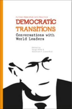 Paperback Democratic Transitions: Conversations with World Leaders Book