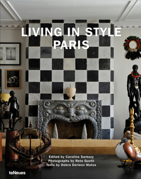 Hardcover Living in Style Paris Book
