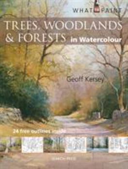 Paperback Trees, Woodlands & Forests in Watercolour Book