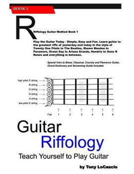 Paperback Guitar Riffology: Teach Yourself how to Play Guitar Book