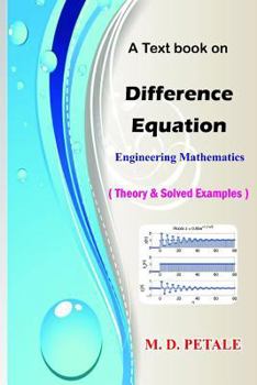 Paperback Difference Equation: Theory & Solved Examples Book