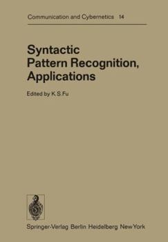 Paperback Syntactic Pattern Recognition, Applications Book