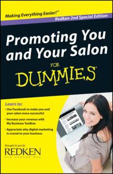 Unknown Binding Promoting You and Your Salon For Dummies Book