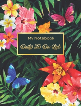 Daily To Do List Notebook: Daily Work Task Checklist | Daily Task Planner | Checklist Planner School Home Office Time Management | Checkboxes | ... Done (To Do List Prioritize Task Notebook)