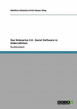 Paperback Das Enterprise 2.0 - Social Software in Unternehmen [German] Book