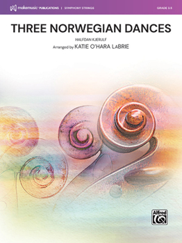 Paperback Three Norwegian Dances: Conductor Score & Parts Book