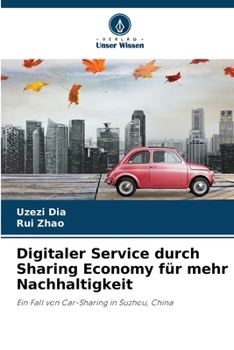 Paperback Digitaler Service durch Sharing Economy für mehr Nachhaltigkeit [German] Book