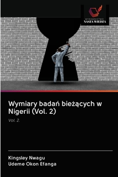 Paperback Wymiary badań bieżących w Nigerii (Vol. 2) [Polish] Book