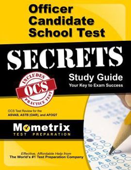 Paperback Officer Candidate School Test Secrets Study Guide Book