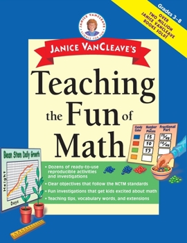 Paperback Janice VanCleave's Teaching the Fun of Math Book