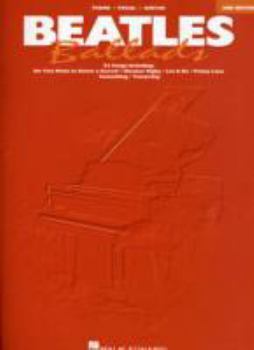 Paperback Beatles Ballads Book