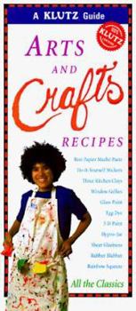 Hardcover Arts and Crafts Recipes Book