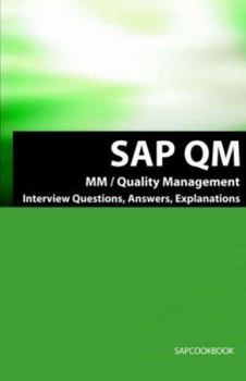 Paperback SAP QM Interview Questions, Answers, Explanations: SAP Quality Management Certification Review Book