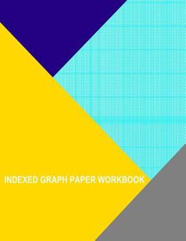 Paperback Indexed Graph Paper Workbook: 24 Spacing Book