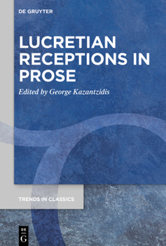Hardcover Lucretian Receptions in Prose Book