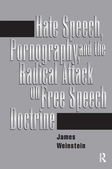 Hardcover Hate Speech, Pornography, And Radical Attacks On Free Speech Doctrine Book