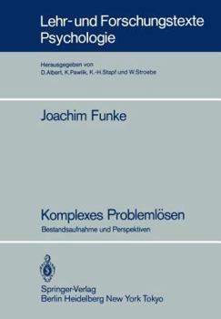 Paperback Komplexes Problemlösen: Bestandsaufnahme Und Perspektiven [German] Book