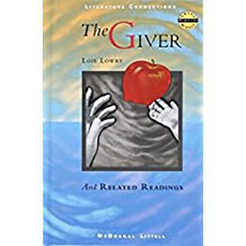 Hardcover McDougal Littell Literature Connections: The Giver Student Editon Grade 7 1996 Book