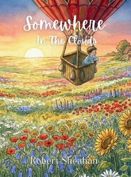 Hardcover Somewhere In The Clouds [Large Print] Book