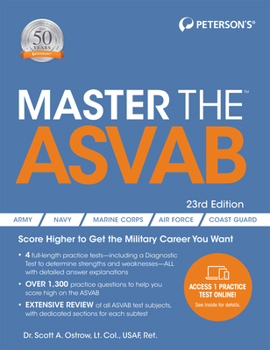 Paperback Master the ASVAB Book