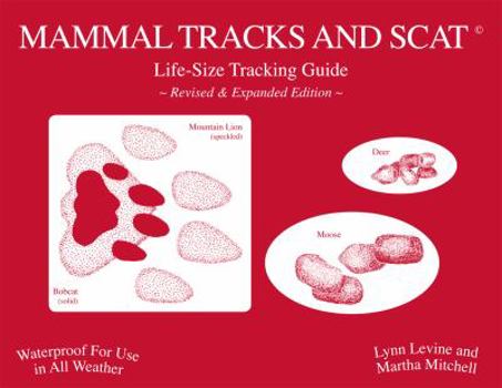 Spiral-bound Mammal Tracks and Scat: Life-Size Tracking Guide Book