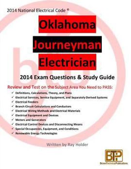 Paperback Oklahoma 2014 Journeyman Electrician Study Guide Book