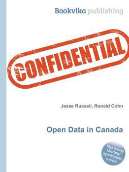 Paperback Open Data in Canada Book