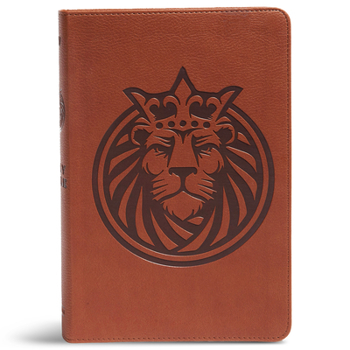 Imitation Leather KJV Kids Bible, Lion Leathertouch Book