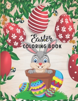 Paperback Easter Coloring Book.: An Adult Coloring Book with Fun, Easy, and Relaxing Easter Designs. Book