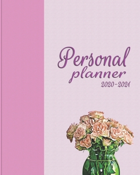 Personal Planner 2020-2021: Cute Monthly Personal Planner And Organizer, 24 Month Planner With Calendars