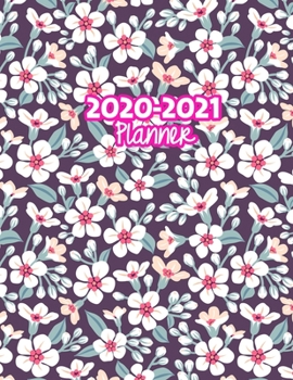 2020-2021 Planner: Two Year Calendar Organizer and Goal Journal | January 2020 - December 2021 Daily, Weekly and Monthly Planner Book with Back Sticker Expression Wall for 2 Years | Design Code 39983