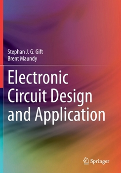 Paperback Electronic Circuit Design and Application Book