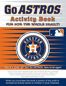 Paperback Go Astros Activity Book