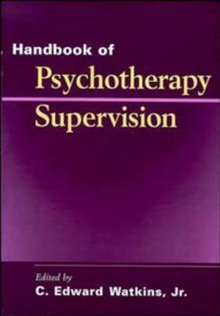 Hardcover Handbook of Psychotherapy Supervision Book