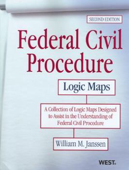 Paperback Janssen's Federal Civil Procedure Logic Maps, 2D Book