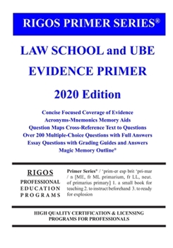 Paperback Primer Series Law School and UBE Evidence Primer Book