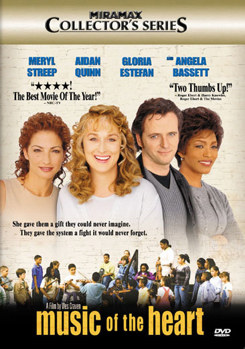 DVD Music Of The Heart Book