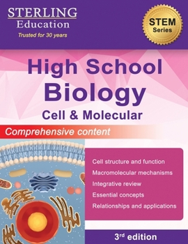 Paperback High School Biology: Comprehensive Content for Cell & Molecular Biology Book