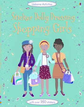Paperback Sticker Dolly Dressing Shopping Girls Book