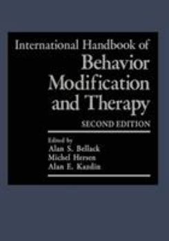 International Handbook of Behavior Modification and Therapy