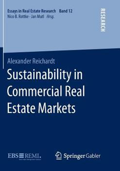 Paperback Sustainability in Commercial Real Estate Markets Book